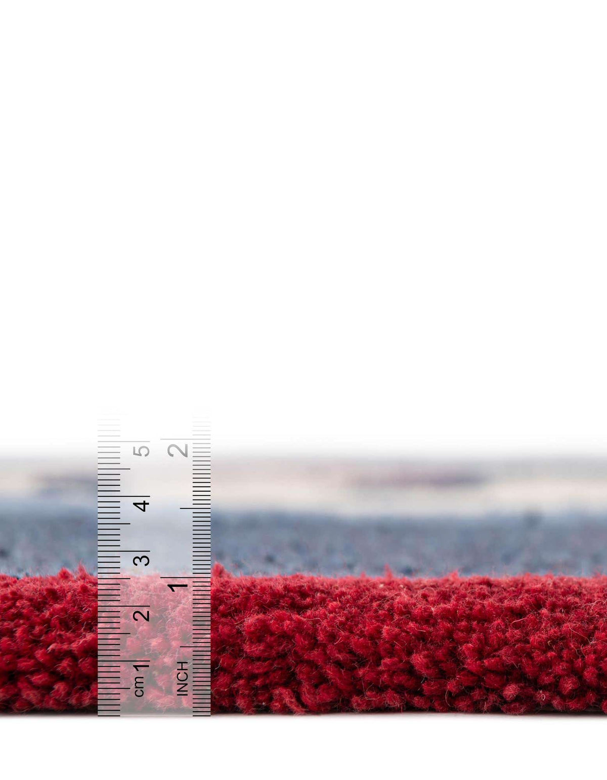 Rechteck Teppich AI Handgetuftet in Blau und Rot von Hadorn™ - Lifestyle Image