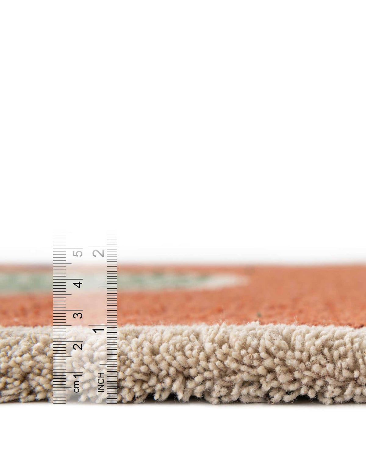 Rechteck Teppich AI Handgetuftet in Orange von Hadorn™ - Lifestyle Image