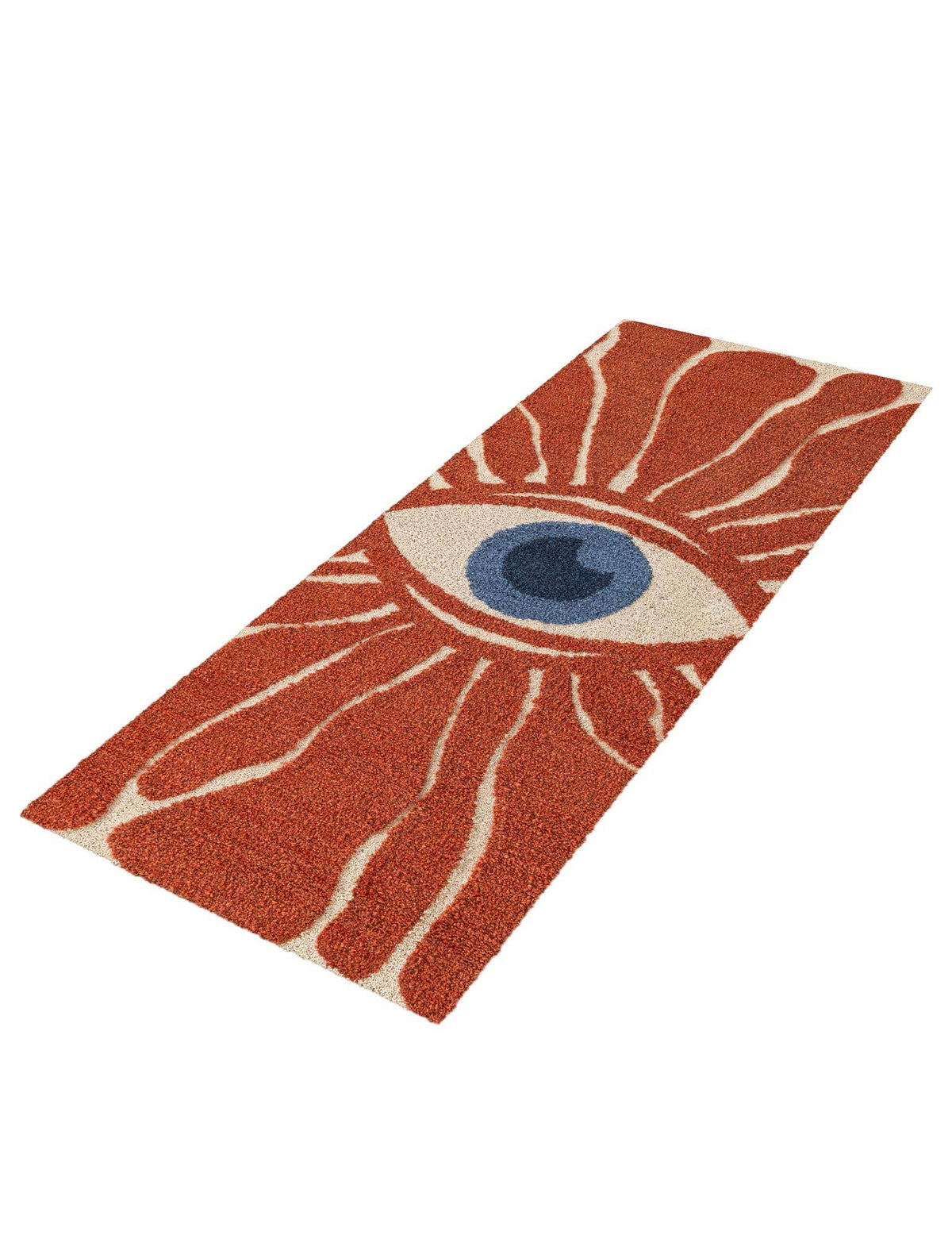 Läufer Teppich AI Handgetuftet in Orange von Hadorn™ - Lifestyle Image