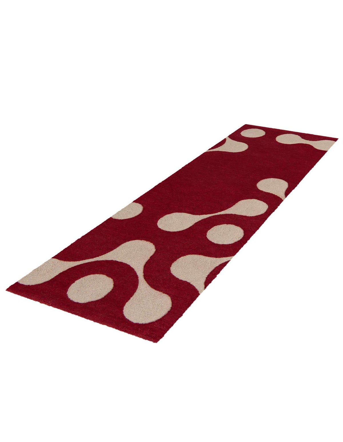 Läufer Teppich AI Handgetuftet in Rot von Hadorn™ - Lifestyle Image