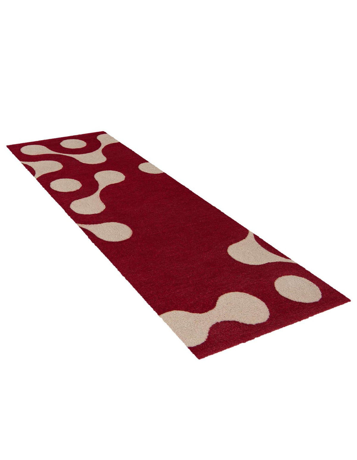 Läufer Teppich AI Handgetuftet in Rot von Hadorn™ - Lifestyle Image