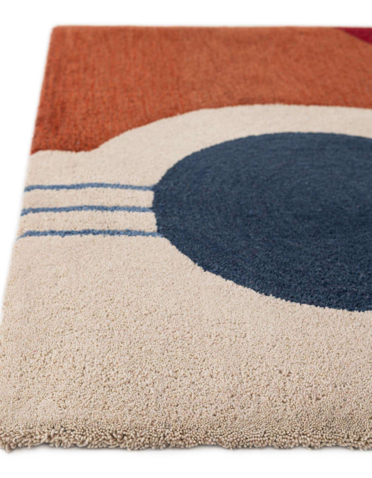 Rechteck Teppich AI Handgetuftet in Mehrfarbig von Hadorn™ - Lifestyle Image