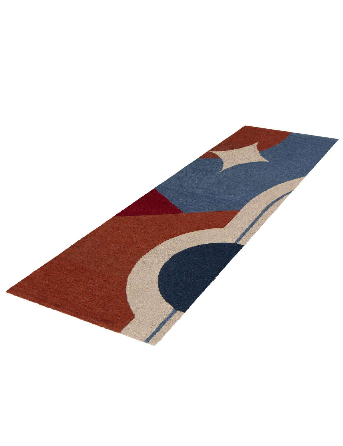 Läufer Teppich AI Handgetuftet in Mehrfarbig von Hadorn™ - Lifestyle Image