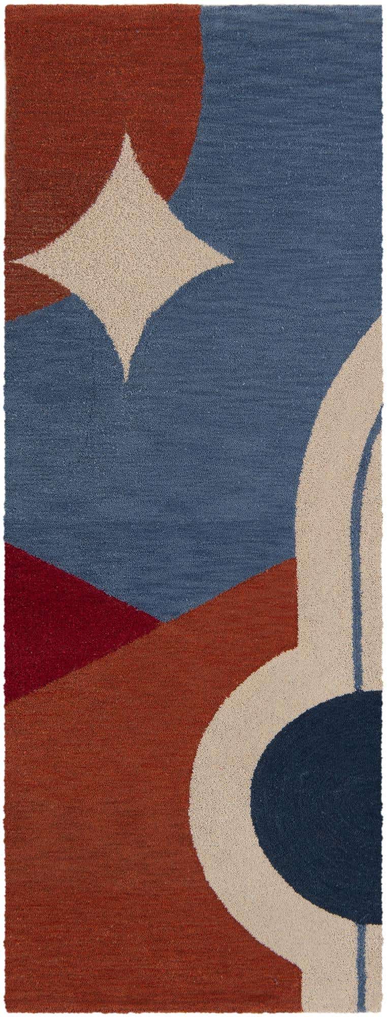 Läufer Teppich AI Handgetuftet in Mehrfarbig von Hadorn™ - Lifestyle Image