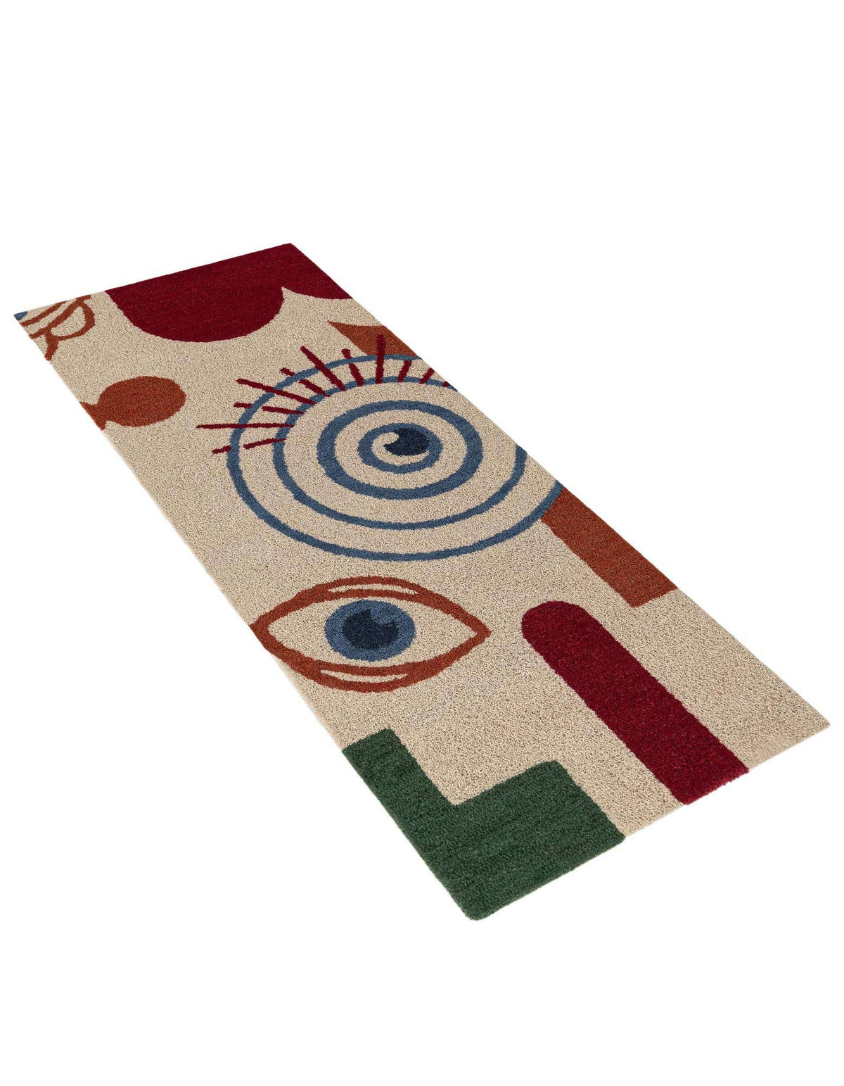 Läufer Teppich AI Handgetuftet in Mehrfarbig von Hadorn™ - Lifestyle Image