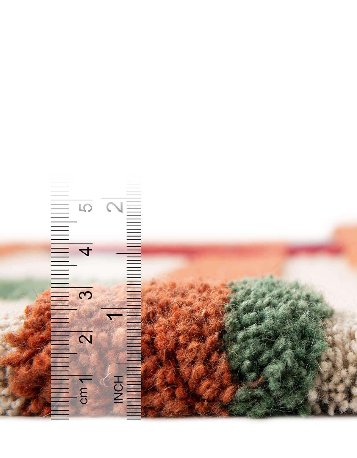 Rechteck Teppich AI Handgetuftet in Elfenbein von Hadorn™ - Lifestyle Image