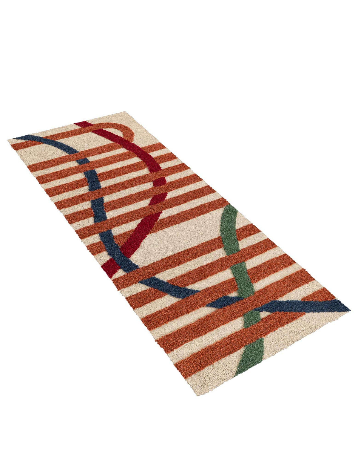 Läufer Teppich AI Handgetuftet in Elfenbein von Hadorn™ - Lifestyle Image