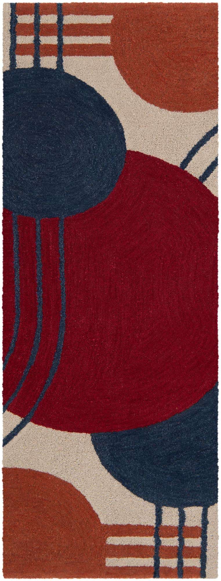 Läufer Teppich AI Handgetuftet in Mehrfarbig von Hadorn™ - Lifestyle Image