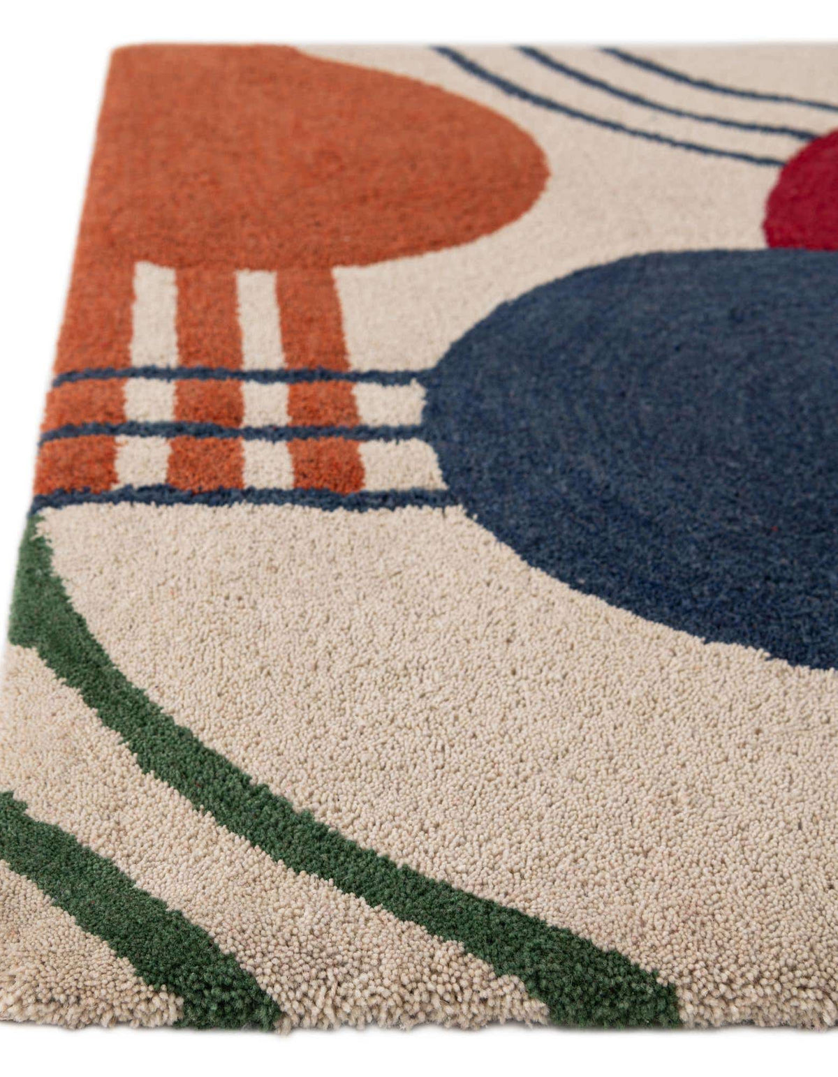 Rechteck Teppich AI Handgetuftet in Mehrfarbig von Hadorn™ - Lifestyle Image