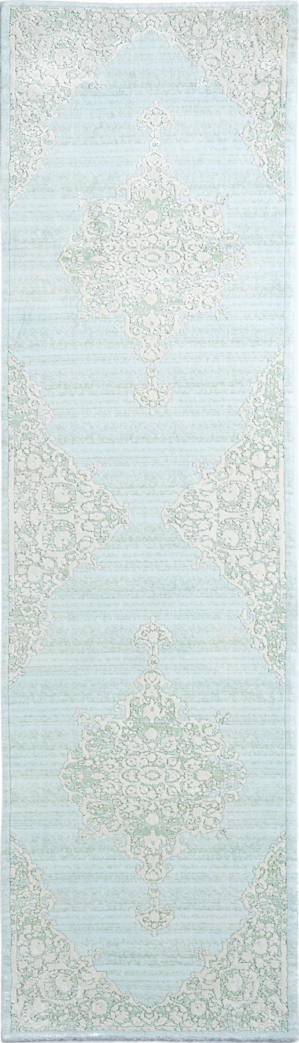 Läufer Teppich Royal Heritage in Türkis von Hadorn™ - Lifestyle Image