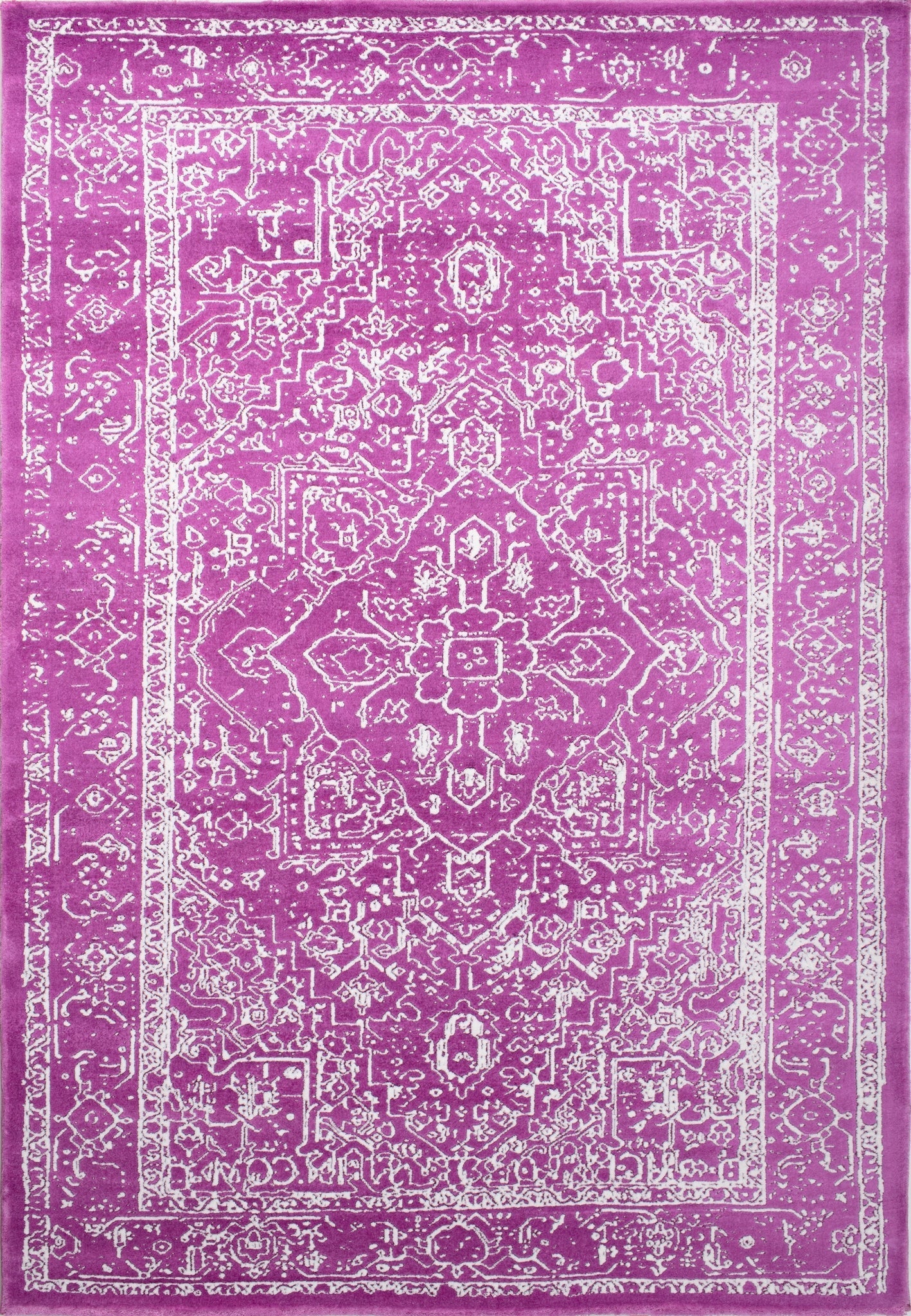 Rechteck Teppich Royal Trodern in Violett von Hadorn™ - Lifestyle Image