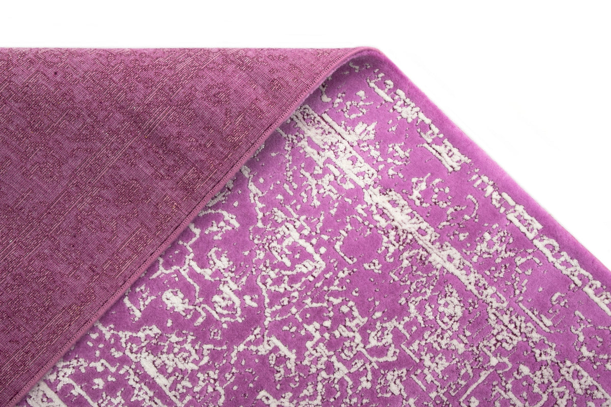 Rechteck Teppich Royal Trodern in Violett von Hadorn™ - Lifestyle Image