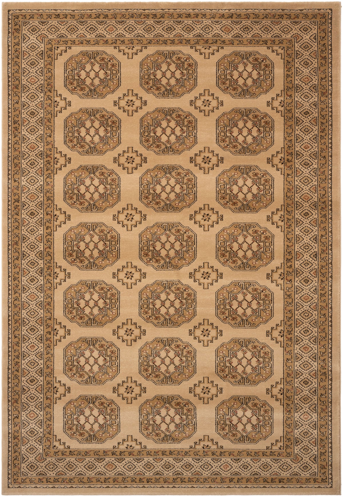 Rechteck Teppich Hadorn Limited Edition in Beige von Hadorn™ - Lifestyle Image