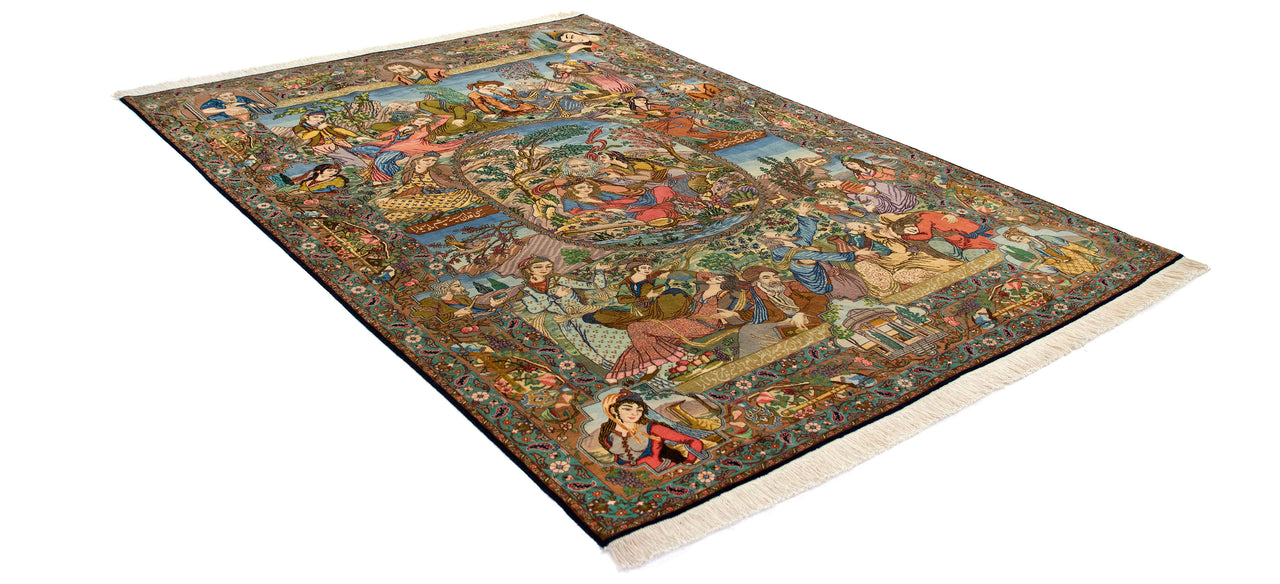 193x296 Tabriz Figural