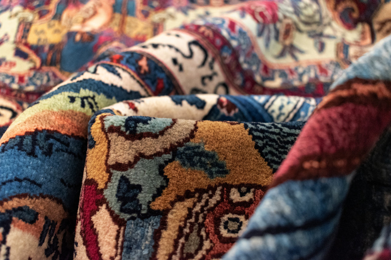150x220 Kashmar with Silk old
