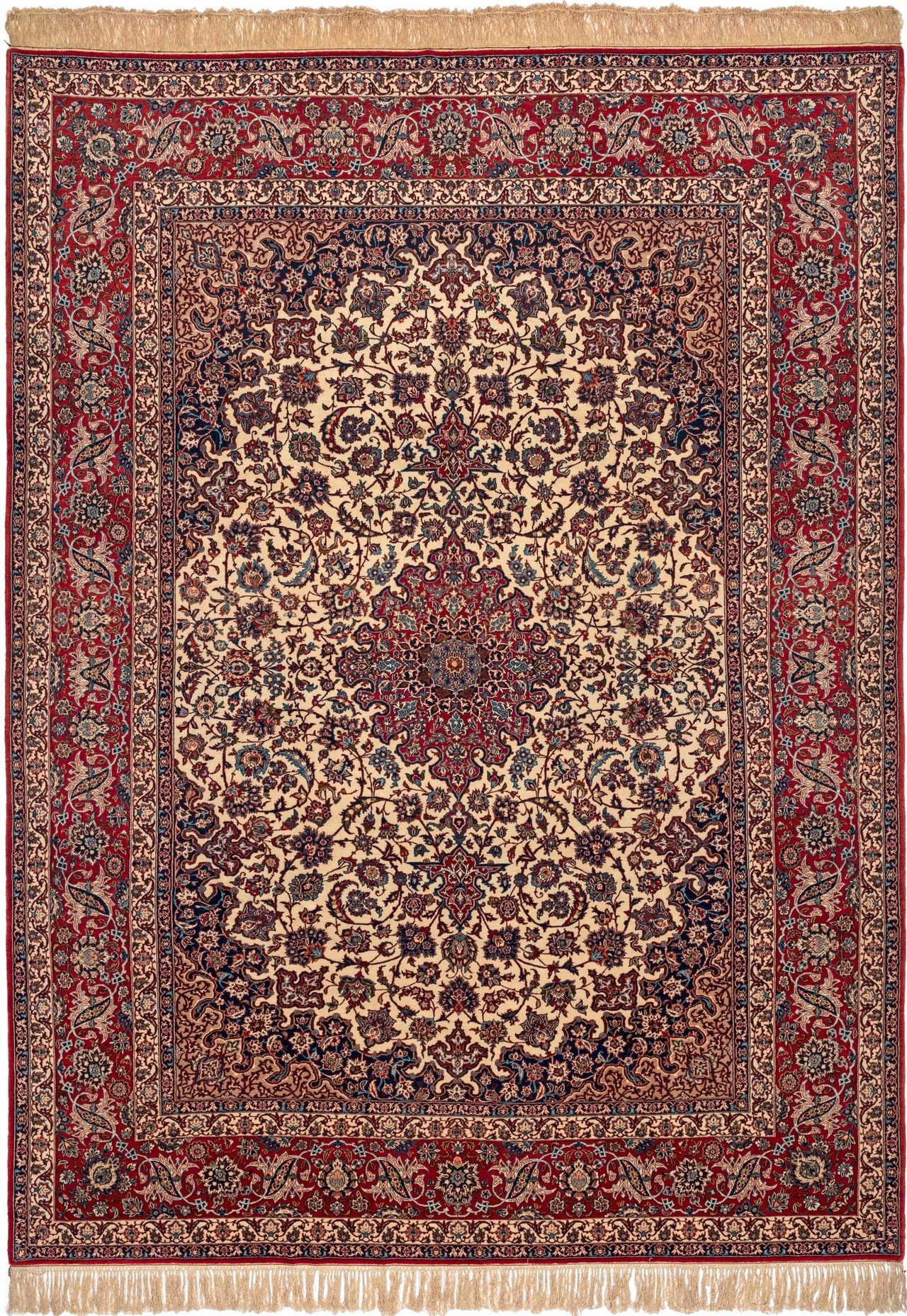 247x349 Isfahan on Silk Fine
