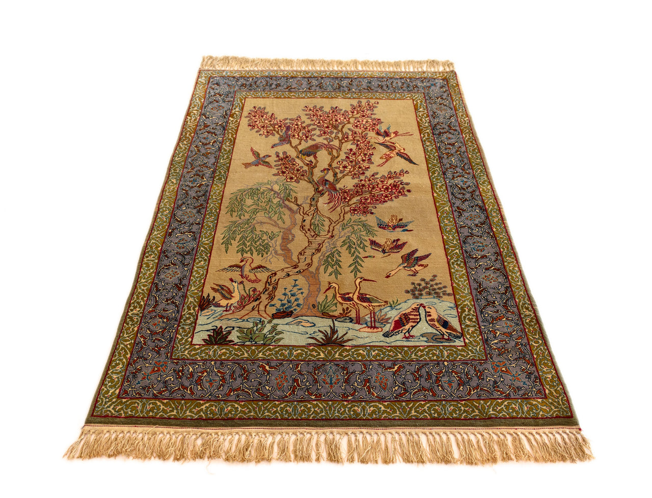 105x170 Isfahan with Silk