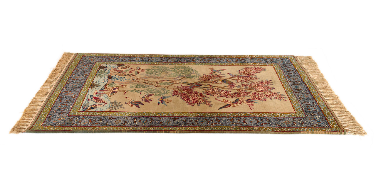 105x170 Isfahan with Silk