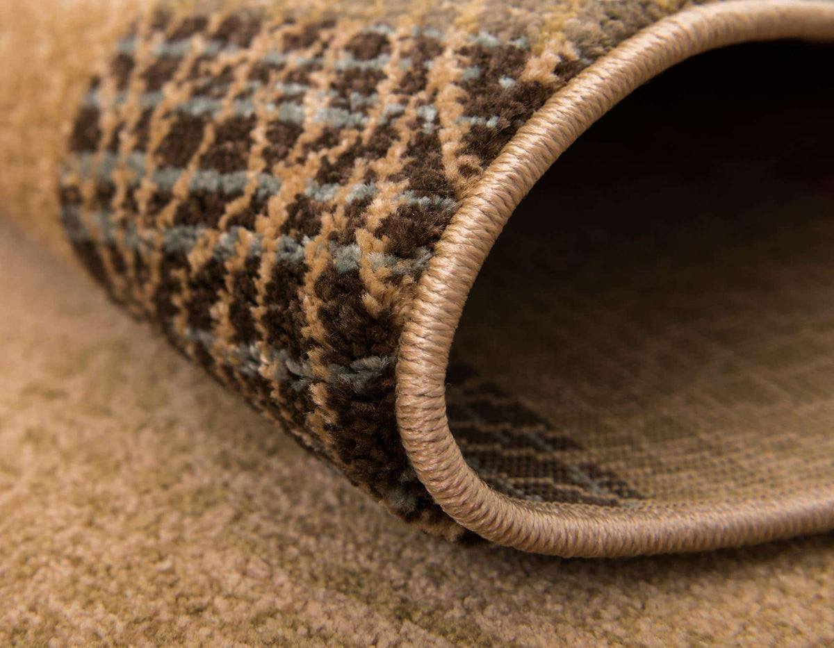 Rechteck Teppich Kashkuli Gabbeh in Beige von Hadorn™ - Lifestyle Image