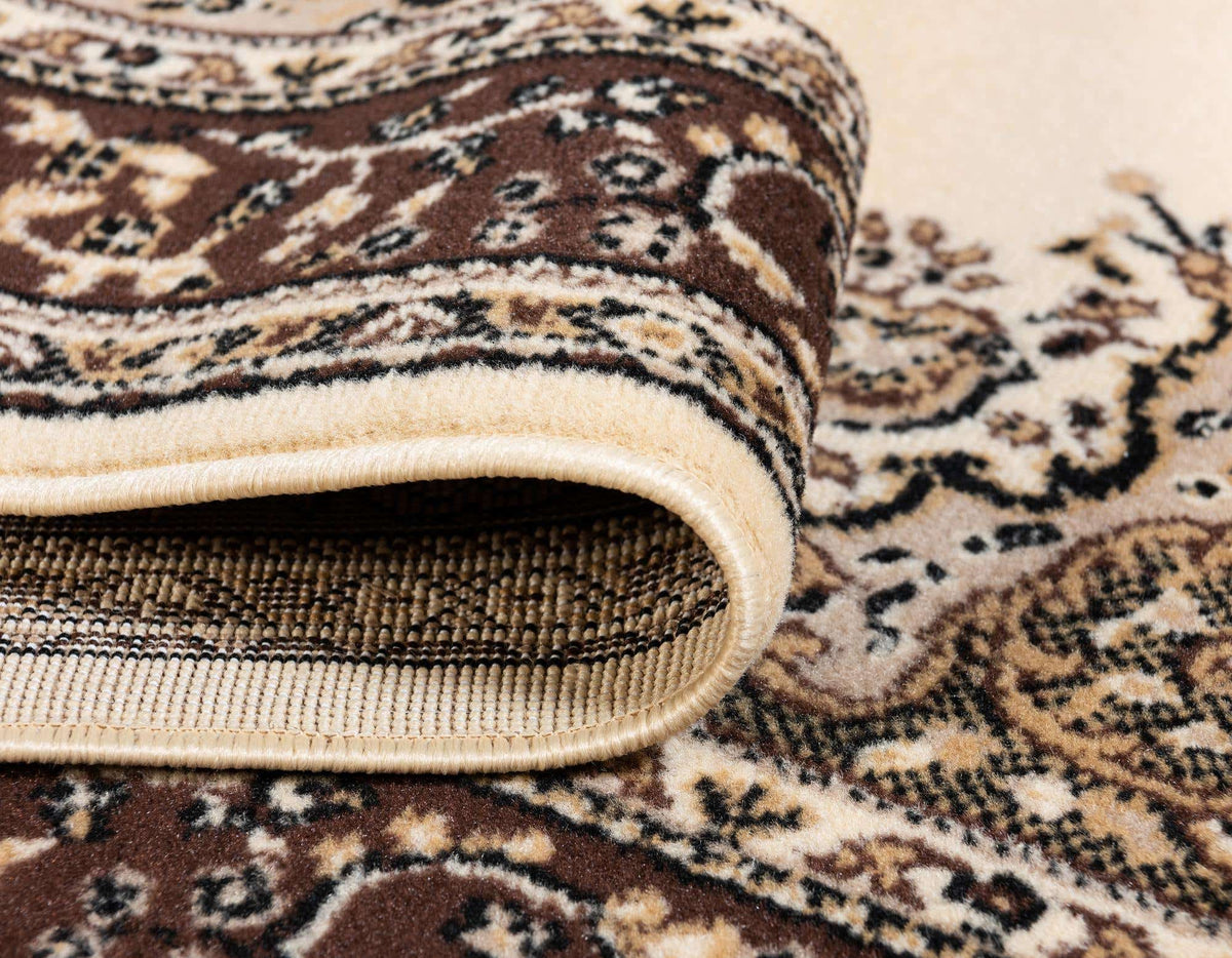 Rechteck Teppich Mashhad Design in Beige von Hadorn™ - Lifestyle Image