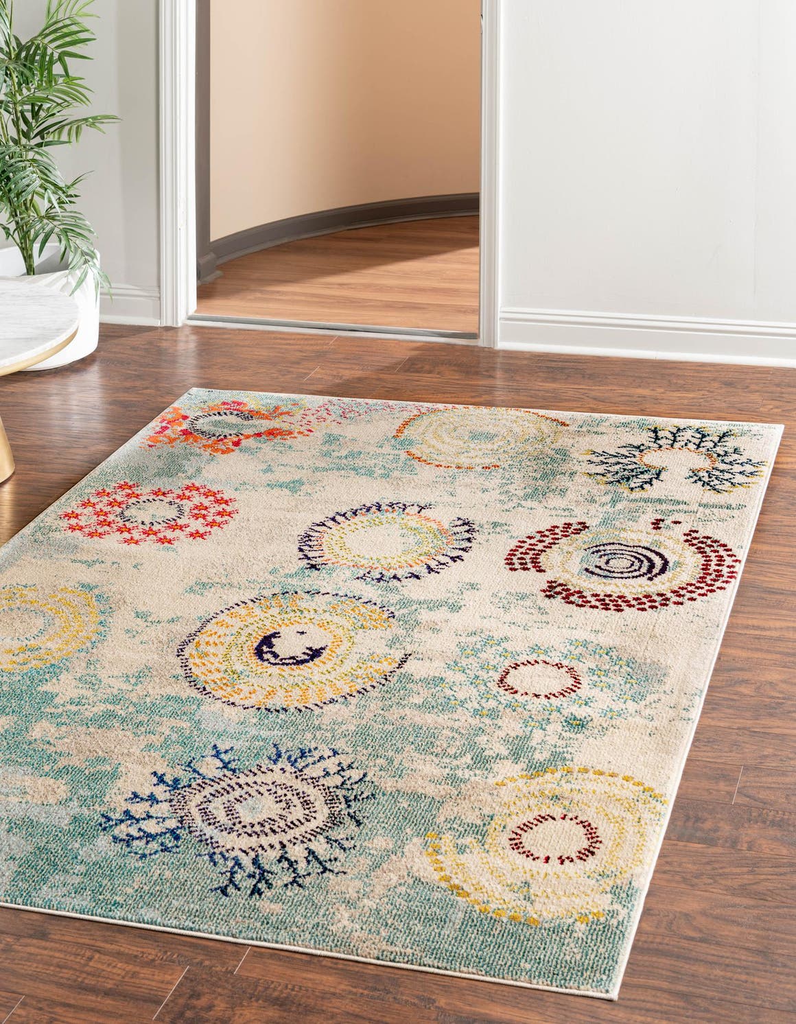 Rechteck Teppich Casablanca in Beige von Hadorn™ - Lifestyle Image