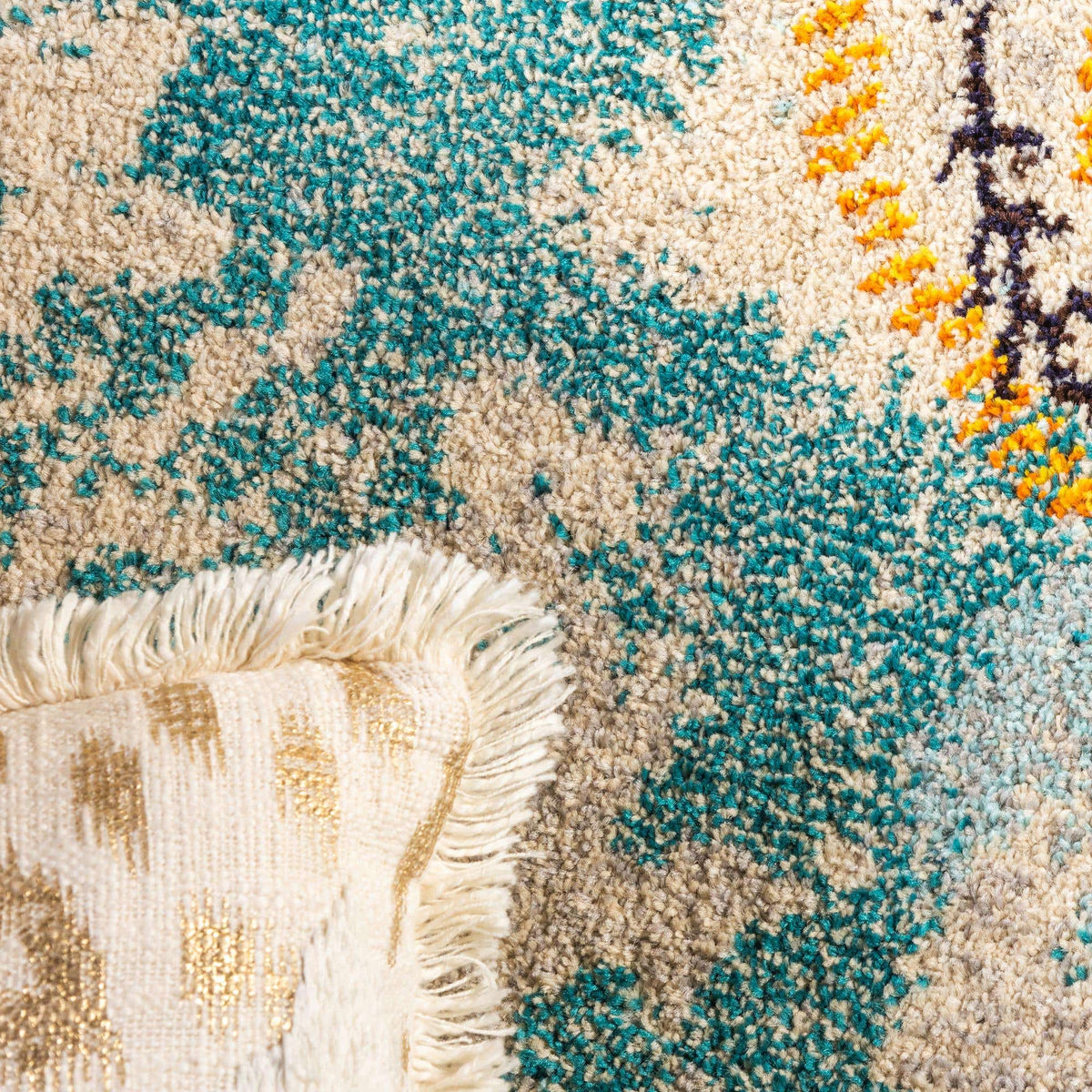 Rechteck Teppich Casablanca in Beige von Hadorn™ - Lifestyle Image