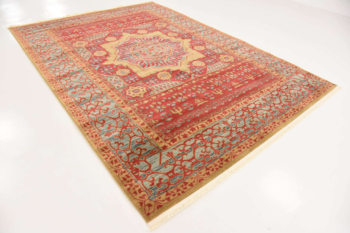 Rechteck Teppich Mamluk in Rot von Hadorn™ - Lifestyle Image