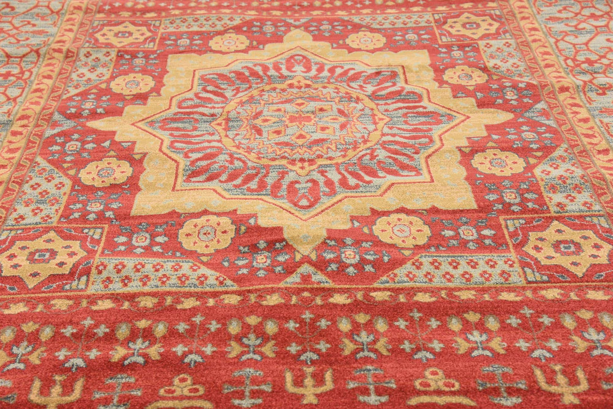 Rechteck Teppich Mamluk in Rot von Hadorn™ - Lifestyle Image