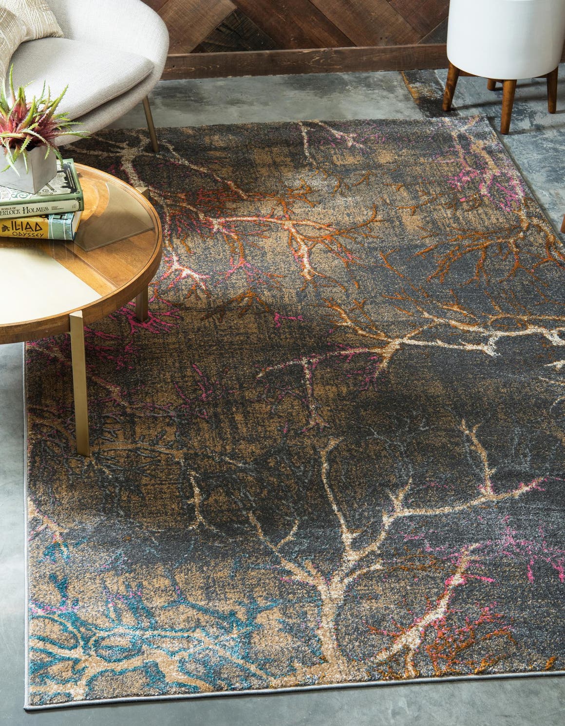 Rechteck Teppich Aria in Grau von Hadorn™ - Lifestyle Image