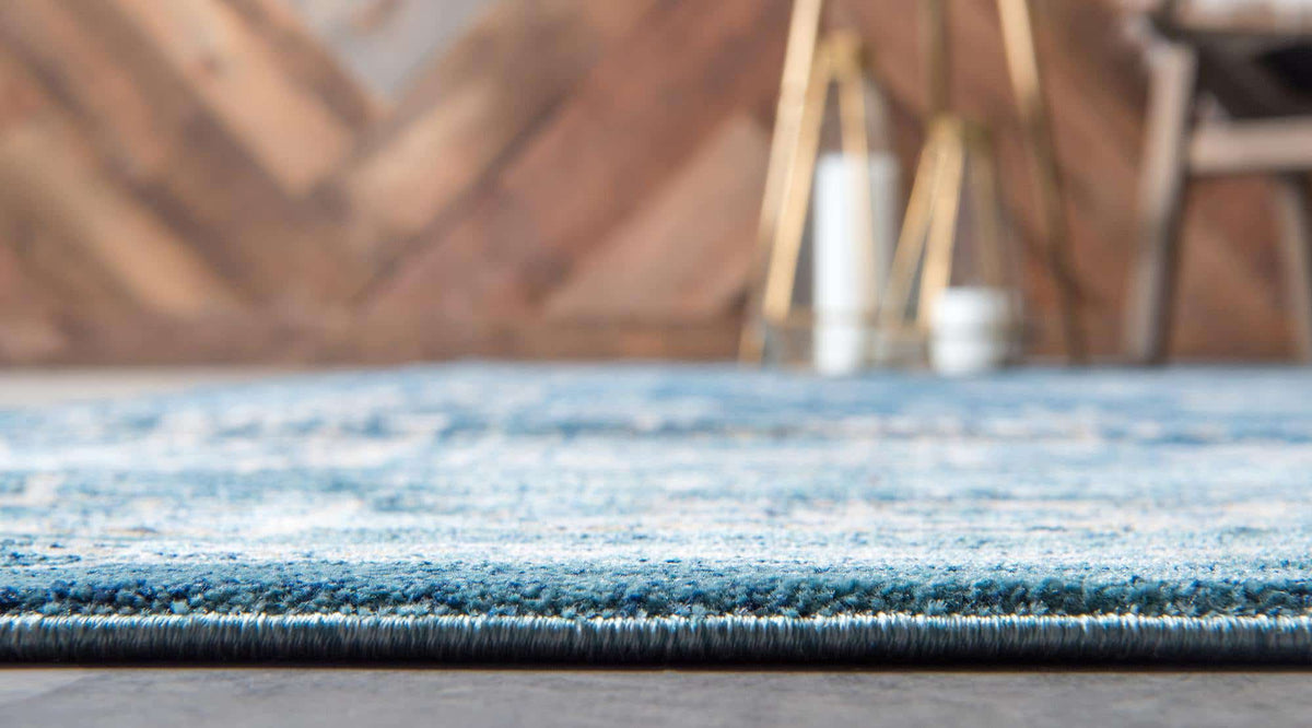 Rechteck Teppich Stockholm in Blau von Hadorn™ - Lifestyle Image