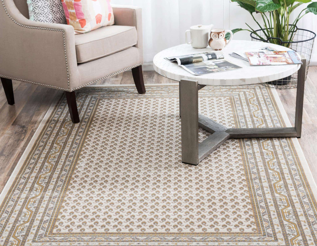 Rechteck Teppich Tribeca in Beige von Hadorn™ - Lifestyle Image