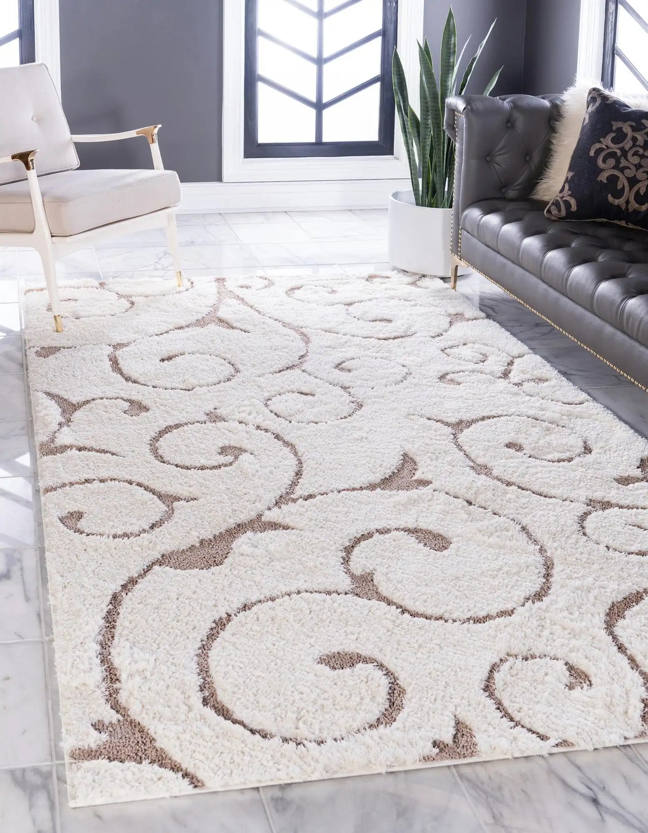 274x366 Floral Shag