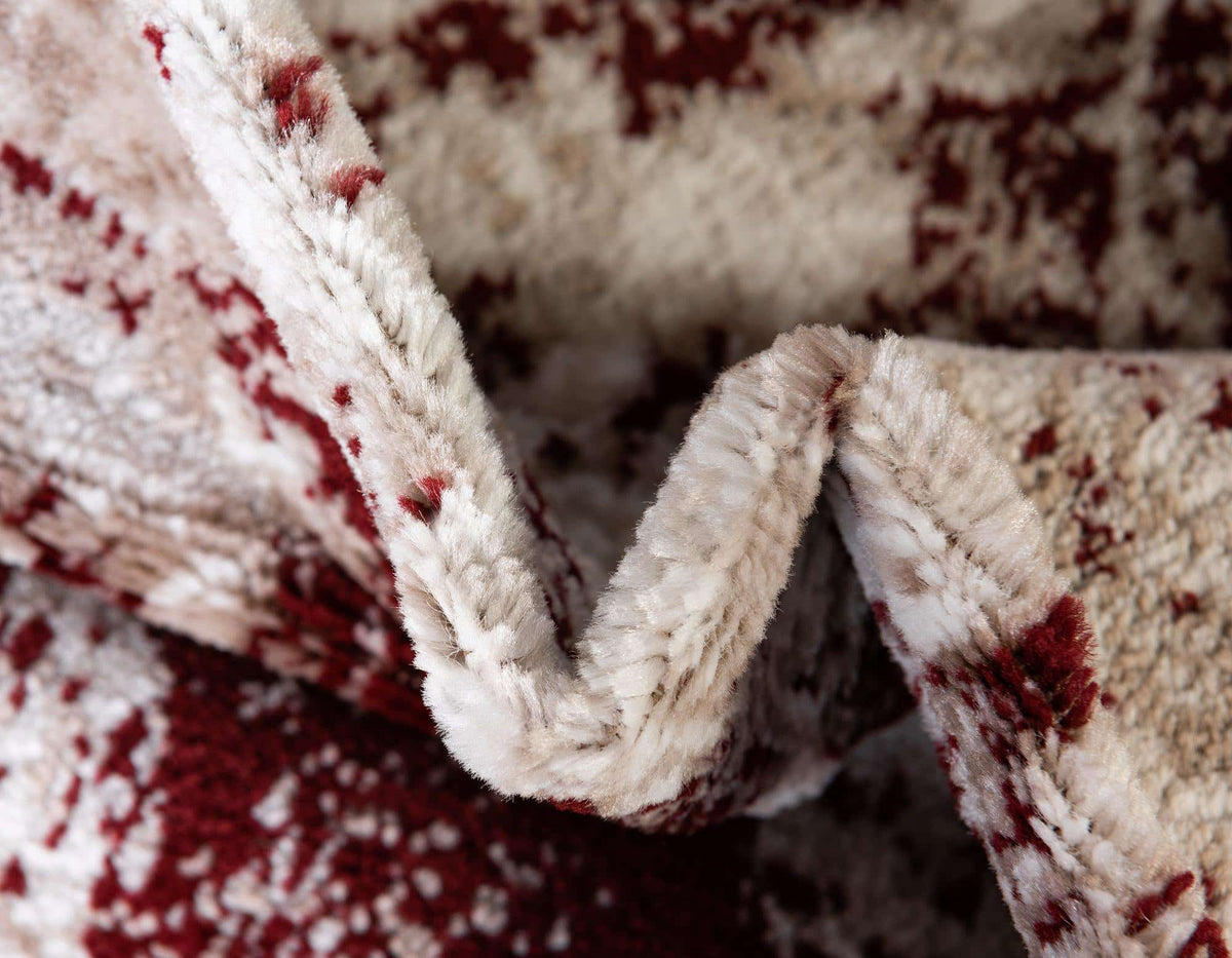 Rechteck Teppich Monaco in Rot von Hadorn™ - Lifestyle Image