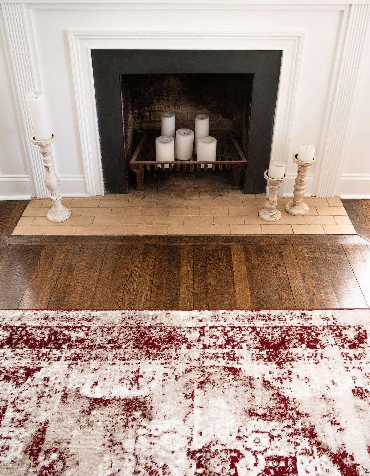 Rechteck Teppich Monaco in Rot von Hadorn™ - Lifestyle Image