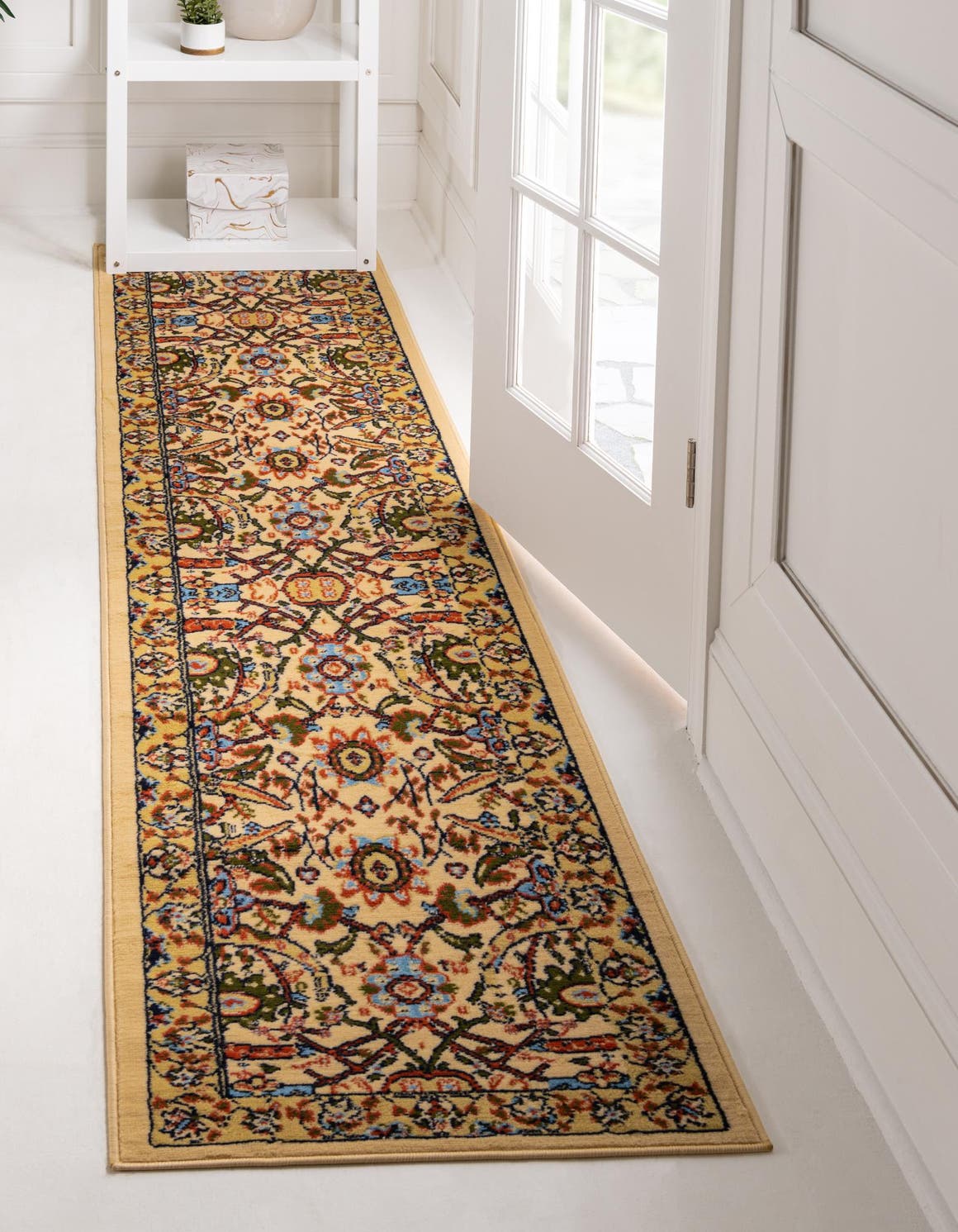 Läufer Teppich Isfahan Design in Creme von Hadorn™ - Lifestyle Image