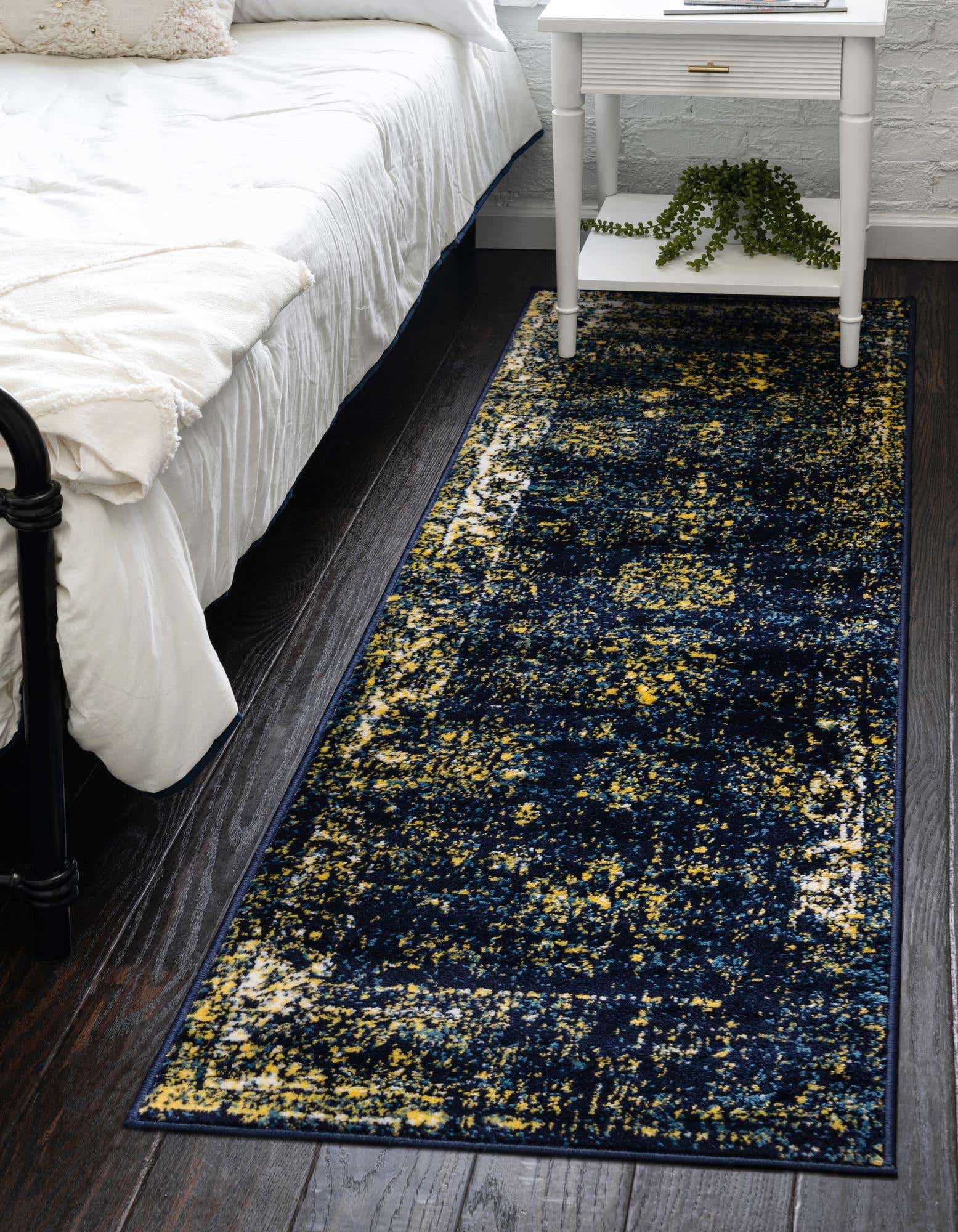 Läufer Teppich Monaco in Blau von Hadorn™ - Lifestyle Image