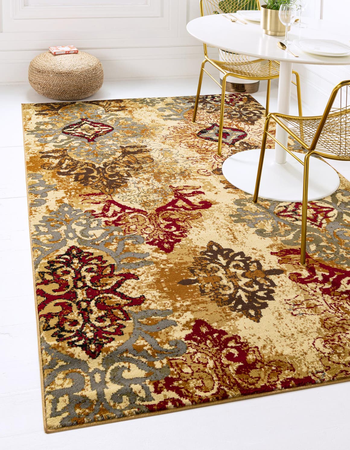 Rechteck Teppich Coffee Shop in Beige von Hadorn™ - Lifestyle Image