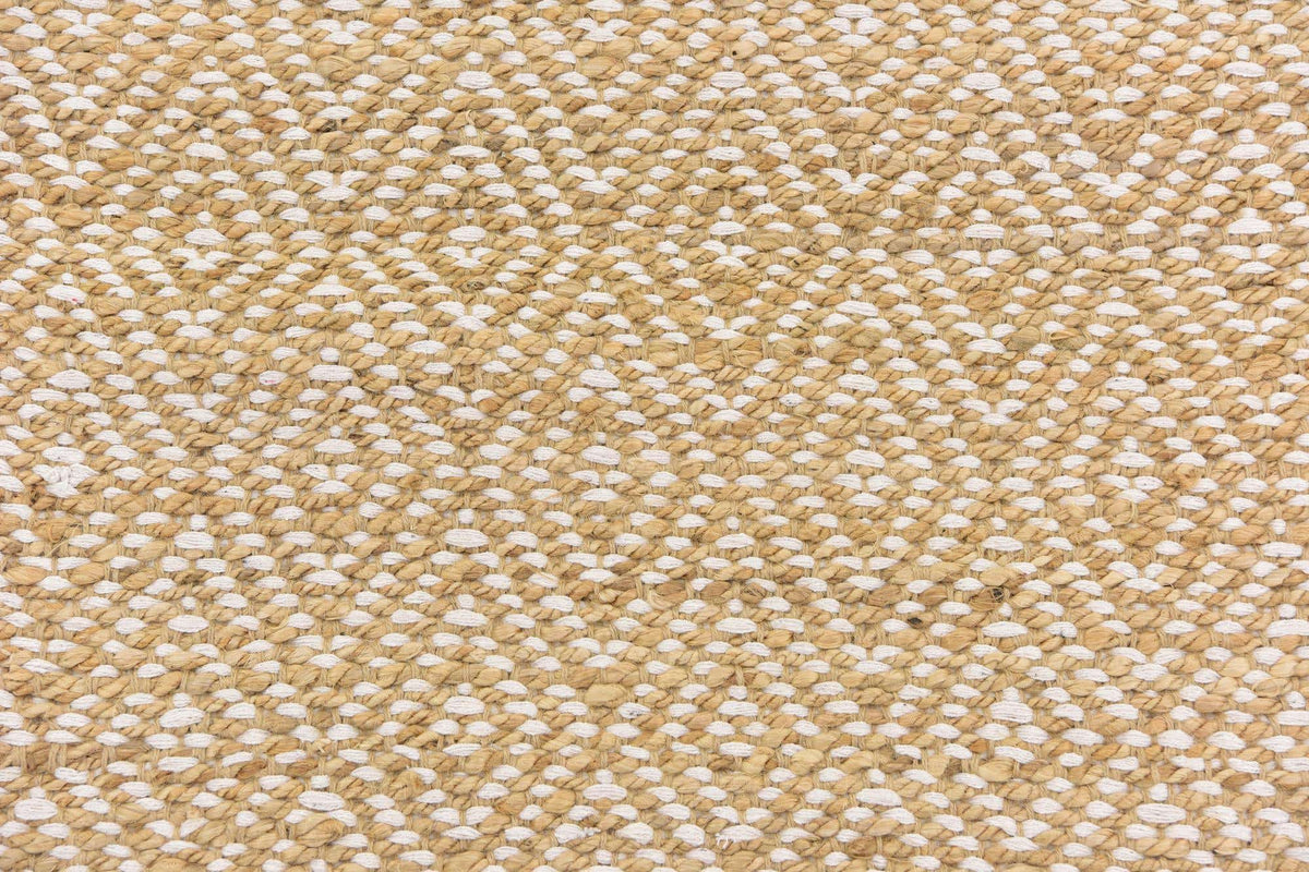 Läufer Teppich Braided Jute in Natürlich von Hadorn™ - Lifestyle Image