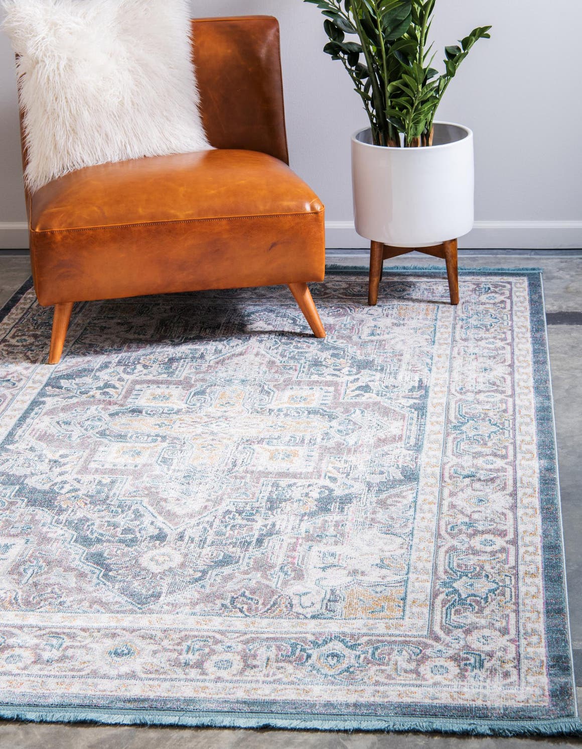 Rechteck Teppich Havana in Grau von Hadorn™ - Lifestyle Image