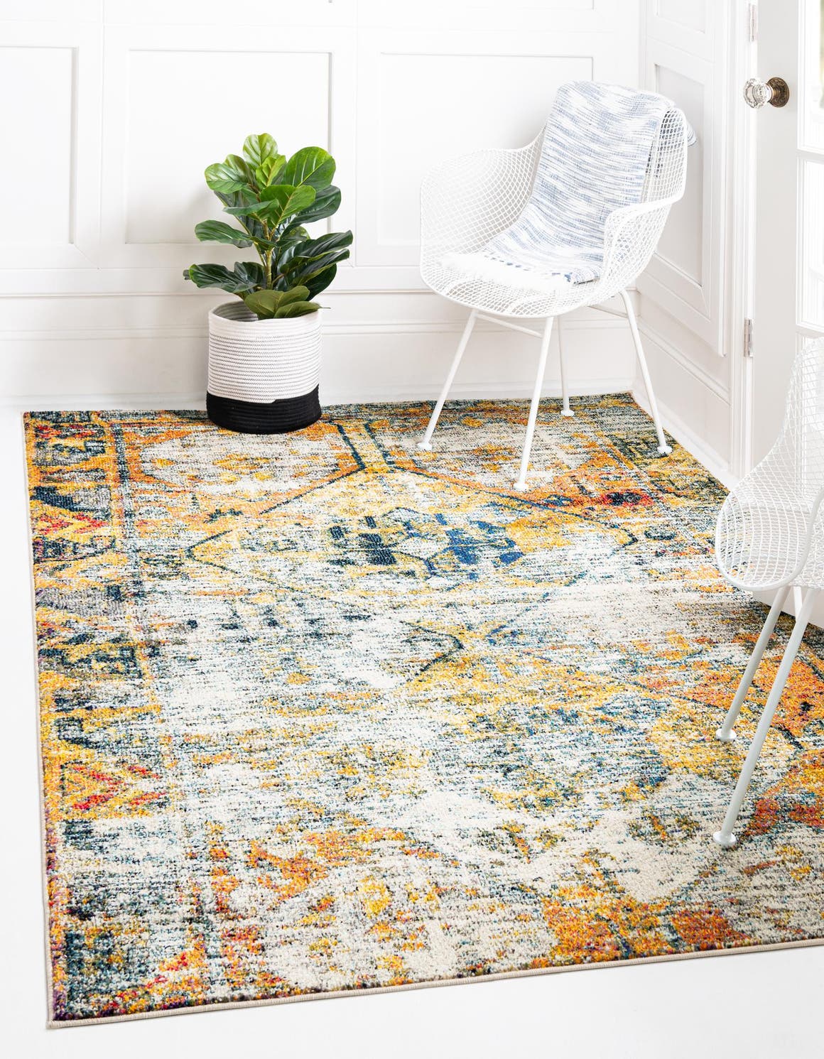 Rechteck Teppich Alta in Beige von Hadorn™ - Lifestyle Image