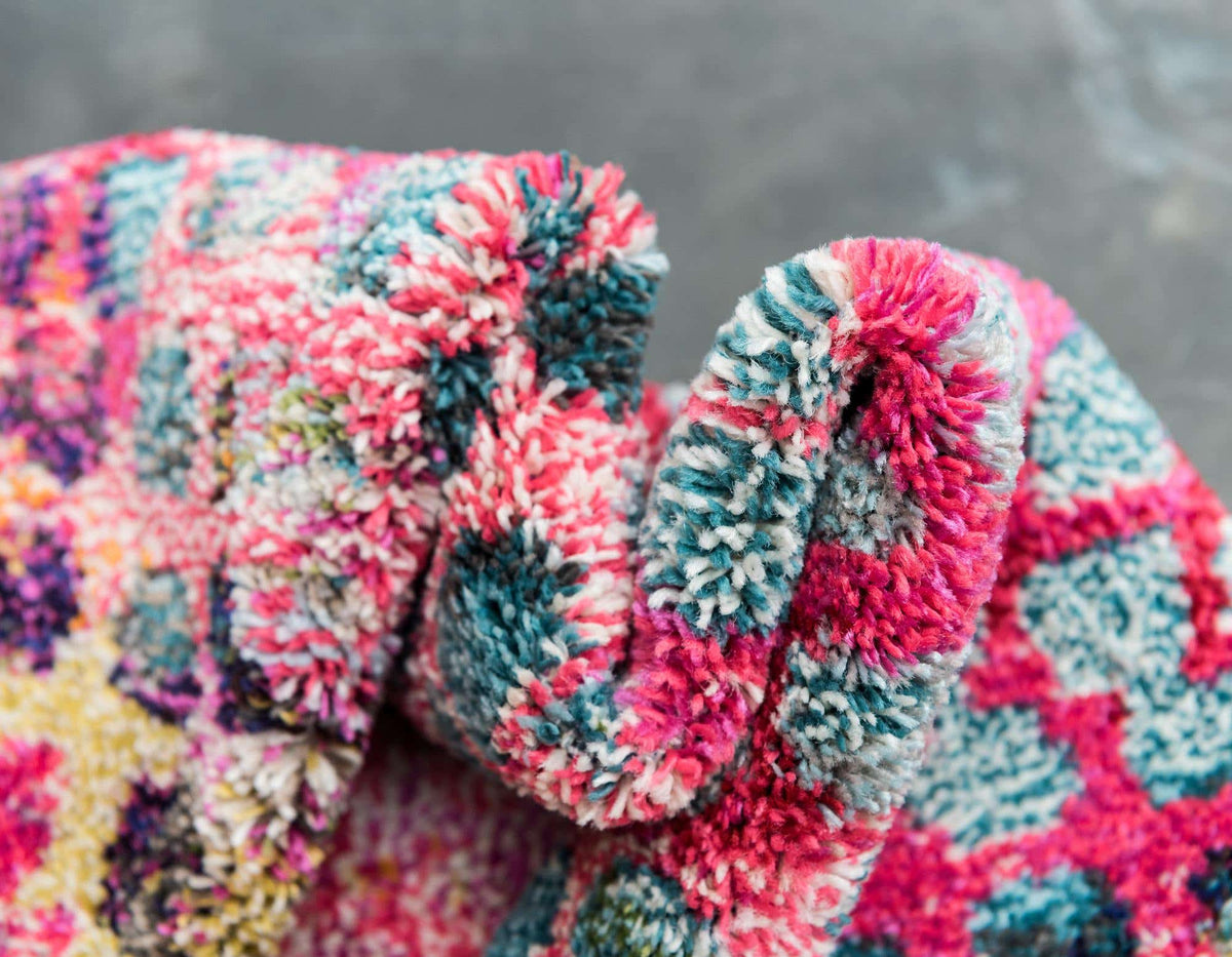 Rechteck Teppich Spectrum in Rosa von Hadorn™ - Lifestyle Image