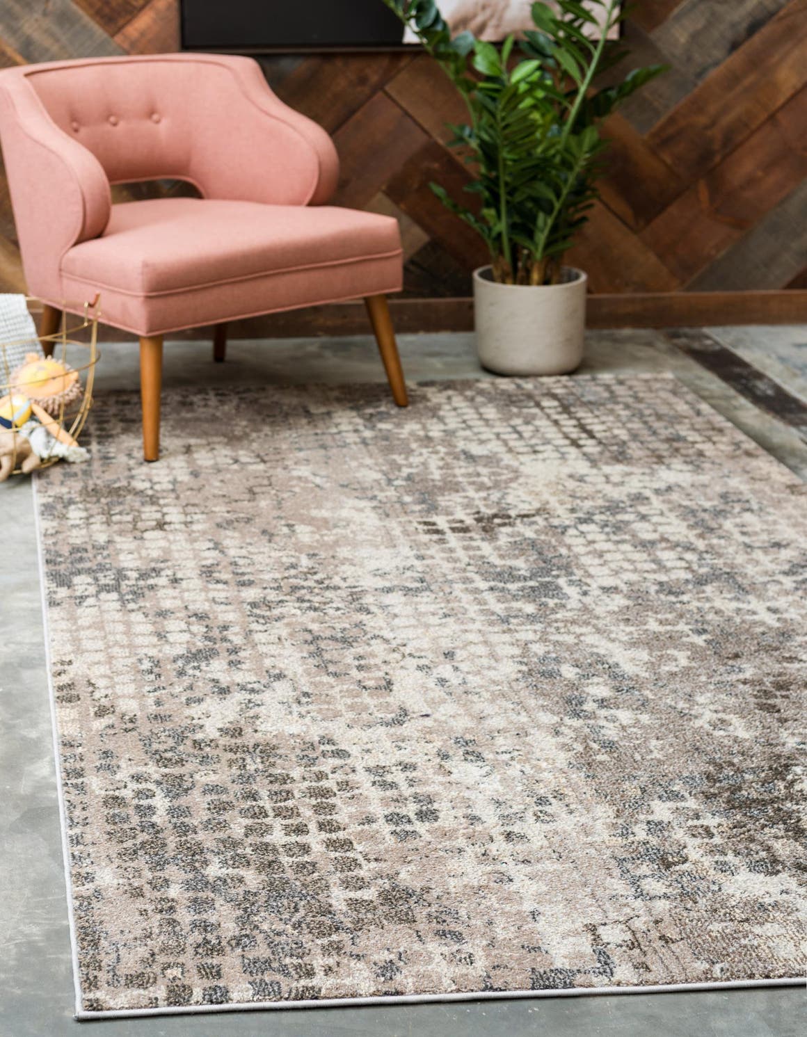 Rechteck Teppich Spectrum in Grau von Hadorn™ - Lifestyle Image