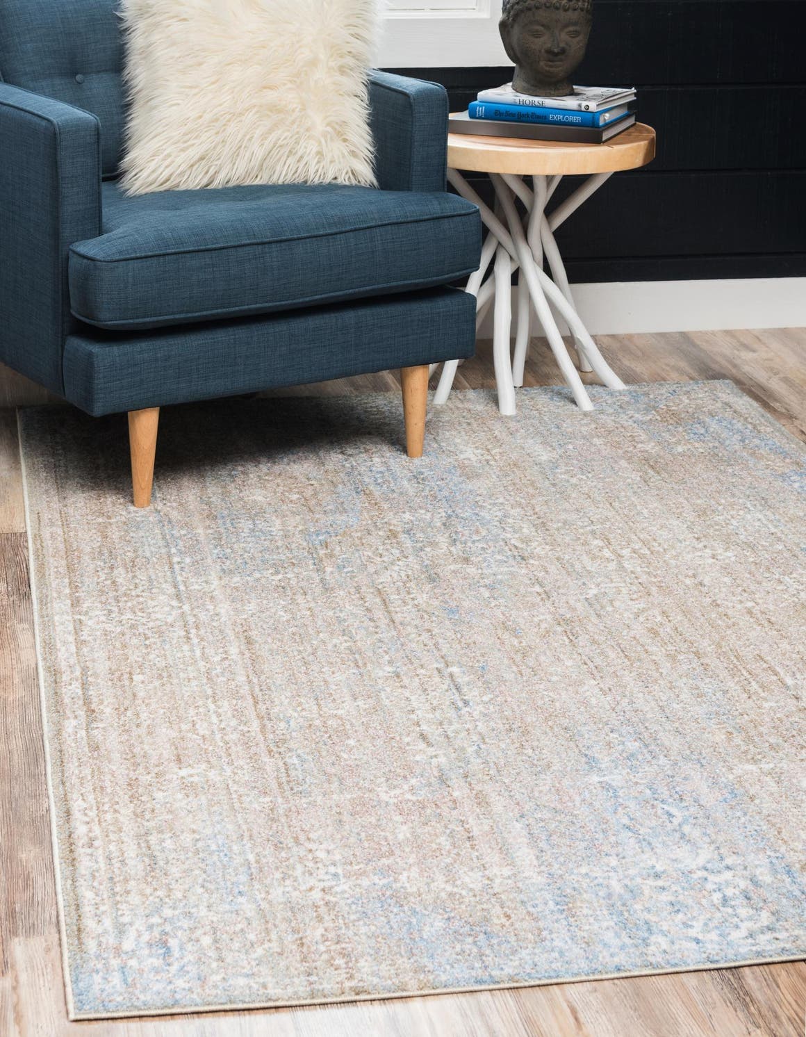 Rechteck Teppich Brooklyn in Grün von Hadorn™ - Lifestyle Image