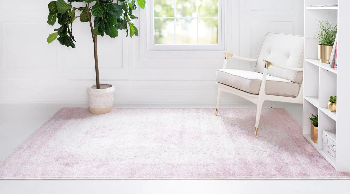 Rechteck Teppich Bexley in Rosa von Hadorn™ - Lifestyle Image