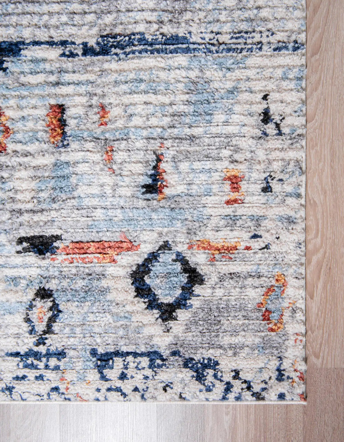 Rechteck Teppich Morocco in Hellblau von Hadorn™ - Lifestyle Image