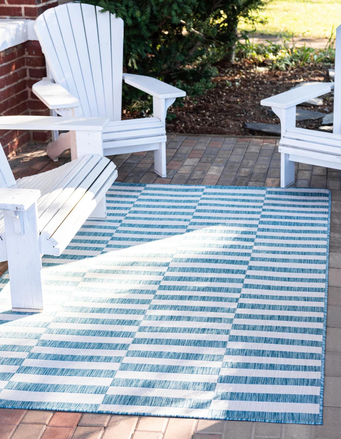 122x183 Outdoor Striped