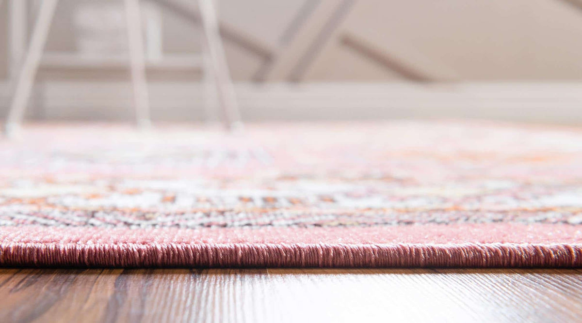 Rechteck Teppich Aarhus in Rosa von Hadorn™ - Lifestyle Image