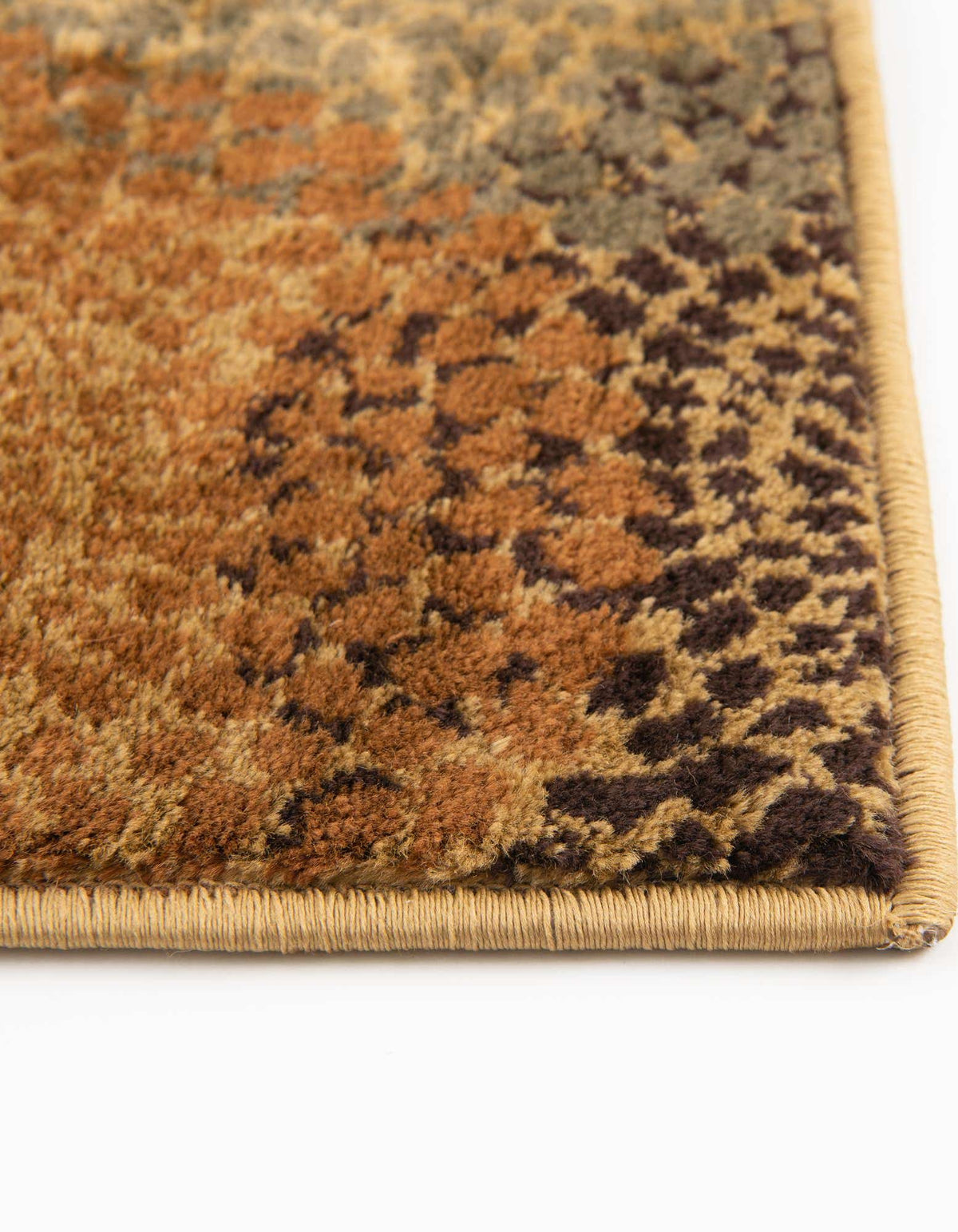 Quadratisch Teppich Coffee Shop in Beige von Hadorn™ - Lifestyle Image