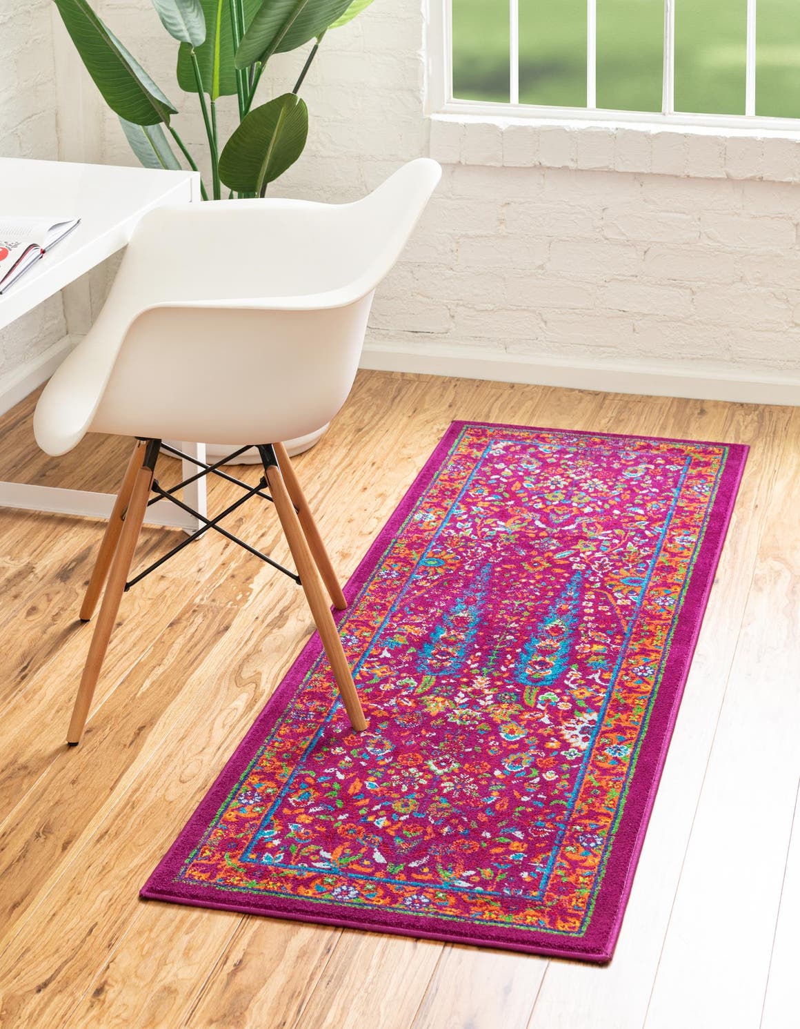 Läufer Teppich Calypso in Rosa von Hadorn™ - Lifestyle Image