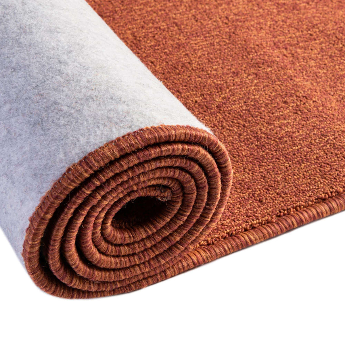 Rechteck Teppich Everyday Solid in Rot von Hadorn™ - Lifestyle Image